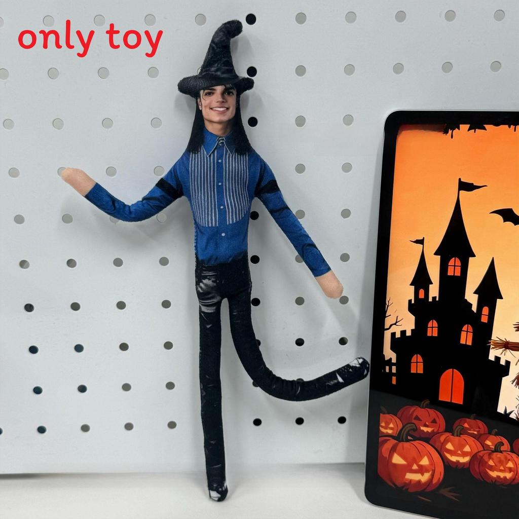 Michael Jackson Halloween Plush Doll With Skeleton Frame For Collectors