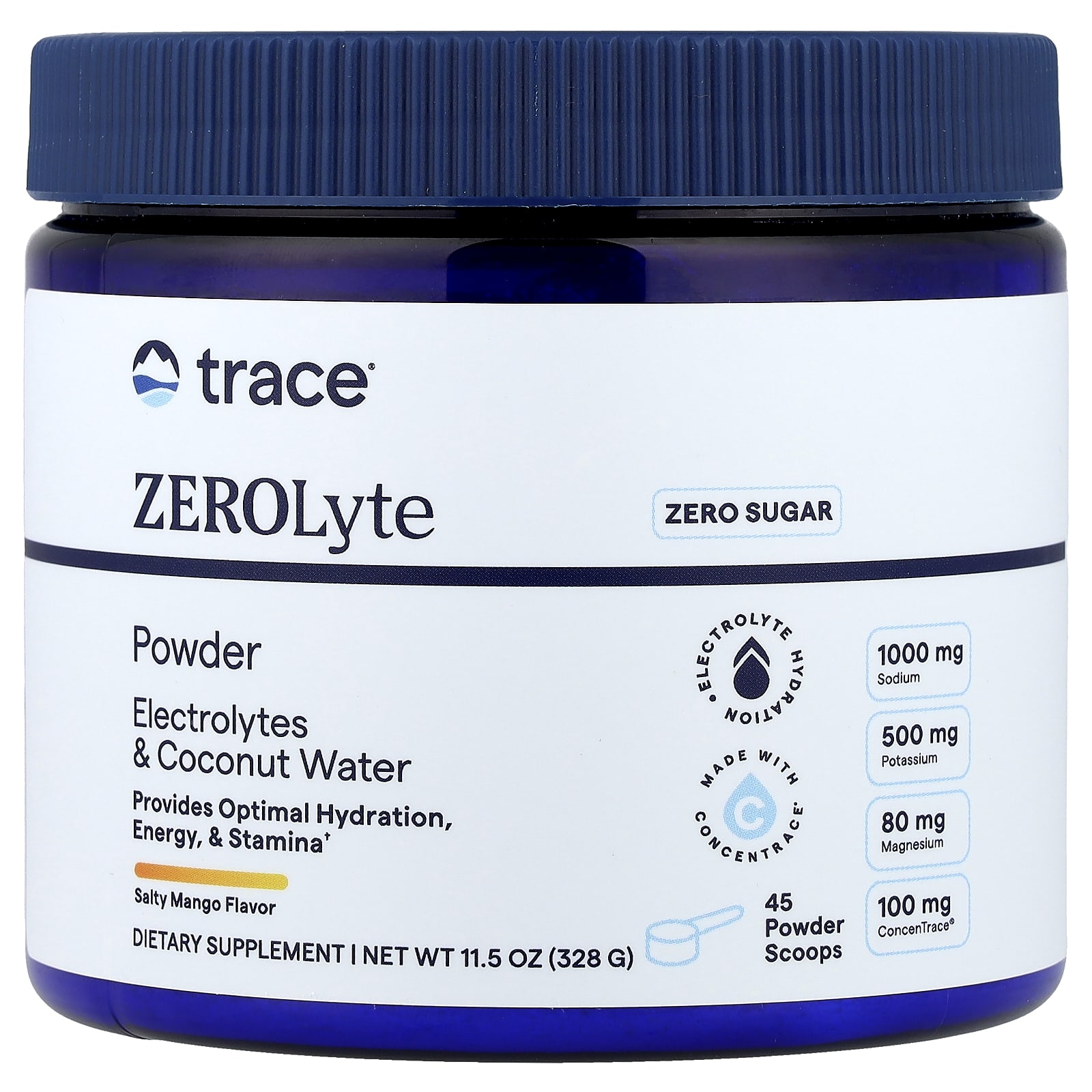 

Zerolyte Powder, Salty Mango, 328G(11.5Oz)