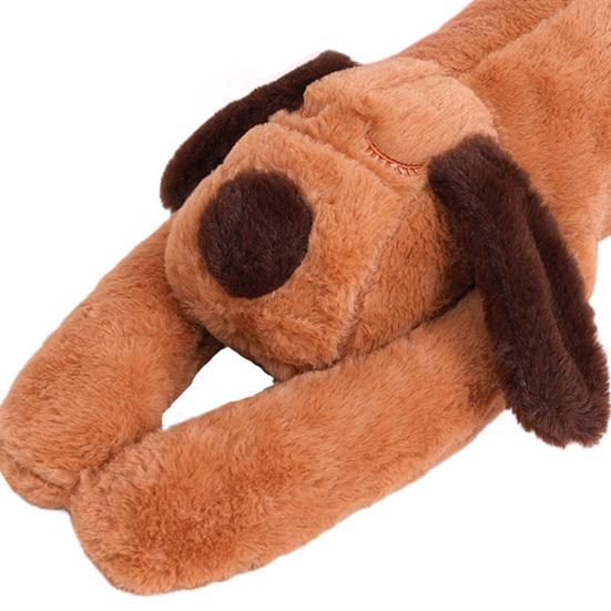 USB Animal Heating Doll Temperature Adjustable Auto Shut-off Electric Stuffed Dog Cat Toy Shoulder Back Neck Belly Pain Relief Animal Pillow