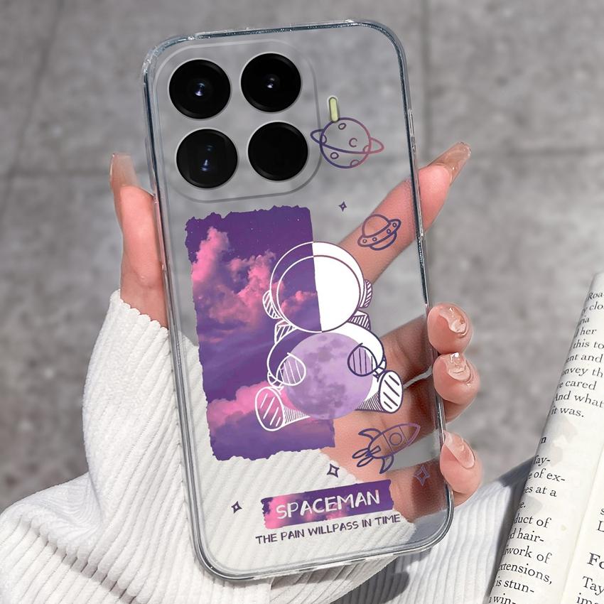 For Xiaomi 17t 17T 17 Pro 17Ultra 17 Max Phone Case For Redmi 17C 17 4G 5G Gradient Colors Soft Slim TPU Transparent Silicone Anti Fingerprint Housing