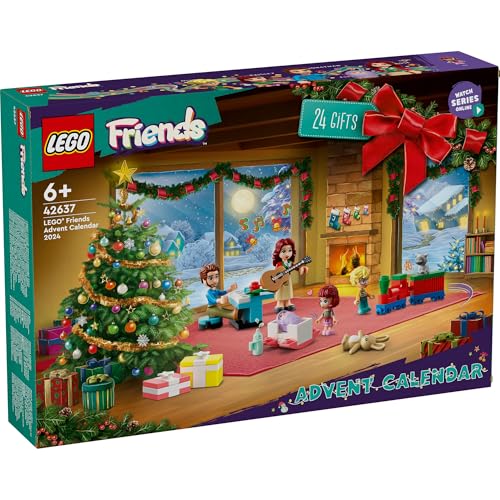 LEGO Friends Advent Calendar 2024 - Toy, Gift, Birthday, Building Blocks, Educational Toy, Christmas, Girls, Boys, Children (Ages 6, 7, 8, 9), Pretend