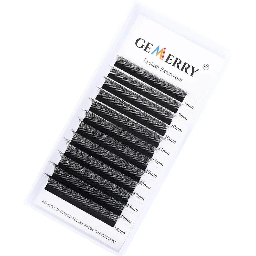 4D/5D/6D W Shape Eyelash Extensions Faux Mink Premade Volume Fans Natural Soft Lashes Automatic Flowering Easy Faning