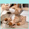 Cute Plush Deer Toy With Soft Pp Cotton Filling For Childrens Comfort And Gift