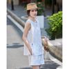 TERRE BLEUE Women's Loose Breathable Summer Two-Piece Set