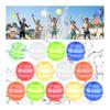 Water Balloon Splash Ball Ninonly Unbreakable Water Balloon Repeating Silicone Water Balloon Battle Reusable Water Play 6 Colors Summer Festival