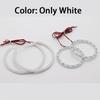 For BMW 1 Series E81 E82 E87 E88 halogen Headlight Accessories SMD Cotton Light Switchback LED Angel Eye Ring DRL Kit