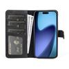 For iPhone Air Wallet Case Leather Phone Cover Splicing Color