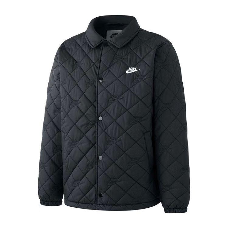Nike Puffer Jackets Men's Lapel Moderate Puffer Jacket HV1378-010