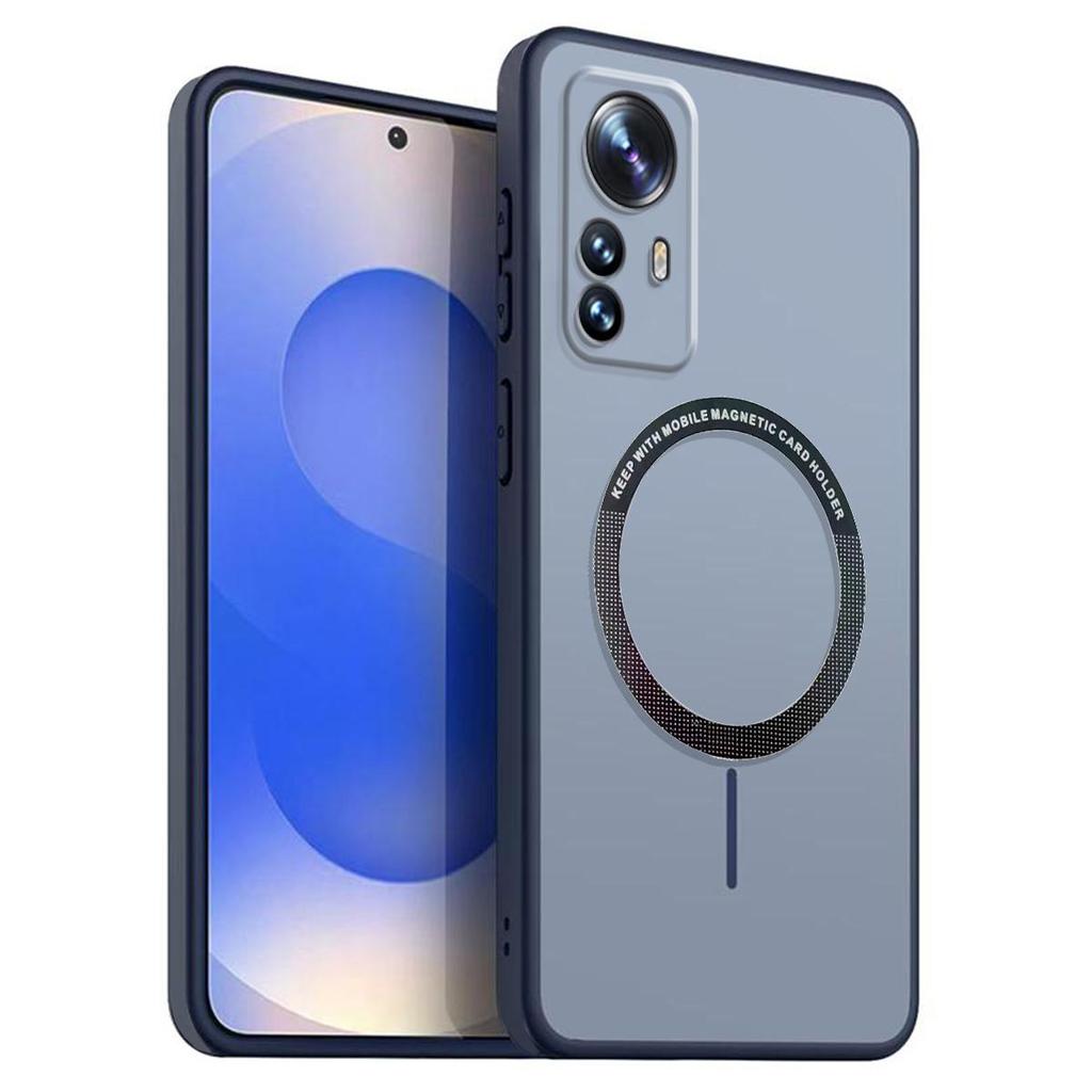 Матовый Полупрозрачный Магнитный Чехол для Телефона для Xiaomi 12T Pro, 12T Мягкая Защитная Крышка из ТПУ