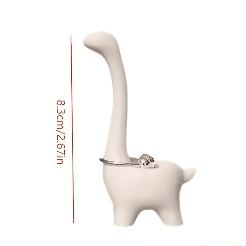 1 pc. Dinosaur-shaped ring holder—elegant and cute, perfect for storing rings