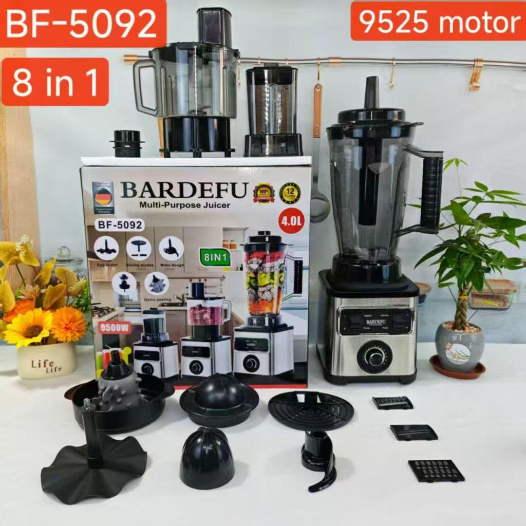 2-in-1 Multifunctional Blender & Juicer: Stainless Steel Food Processor for Fruits & Vegetables