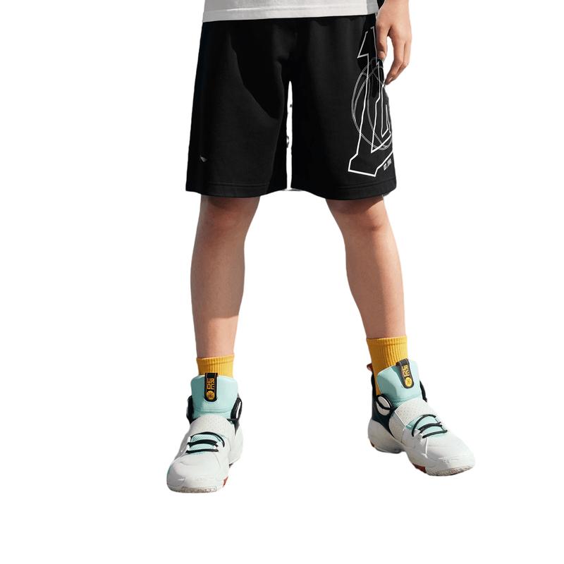 Li-Ning Kids' Unisex Cotton-Blend Sports Shorts