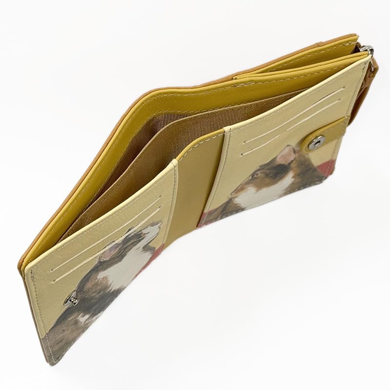 Manhattaner's Feigen-Portemonnaie 75-1811 Damen-Bifold-Geldbörse, Kamel