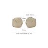 Miu Miu Original Design Metal Sunglasses Women sunglasses Gold SMUA55E5AKC057