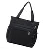 Women Shoulder Bag Single Shoulder Hand Bag Black Nylon Large Capacity for Travel Office Black Free