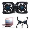 7"-15" Laptop USB Port USB Cooling Pads Laptop Cooling Base Notebook Fan Cooler Laptop Cooler