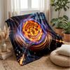 Coperta a tema Manchester United Morbida coperta in flanella Coperta morbida da divano Coperta accogliente per divano e letto per la decorazione della casa
