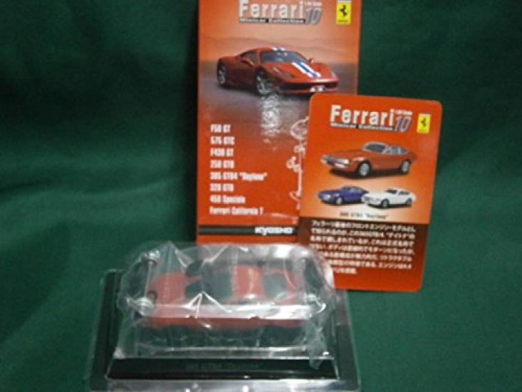 

Kyosho Коллекция миниатюрных автомобилей Ferrari 10 Circle K Sunkus 365 GTB4 Daytona Отдельный предмет 1/64 (красный)