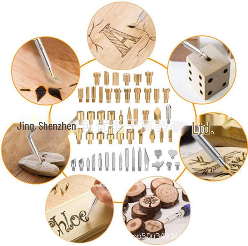 Adjustable Temperature Wood Burning Tool (200~450°C) for Pyrography, Carving, and Welding
