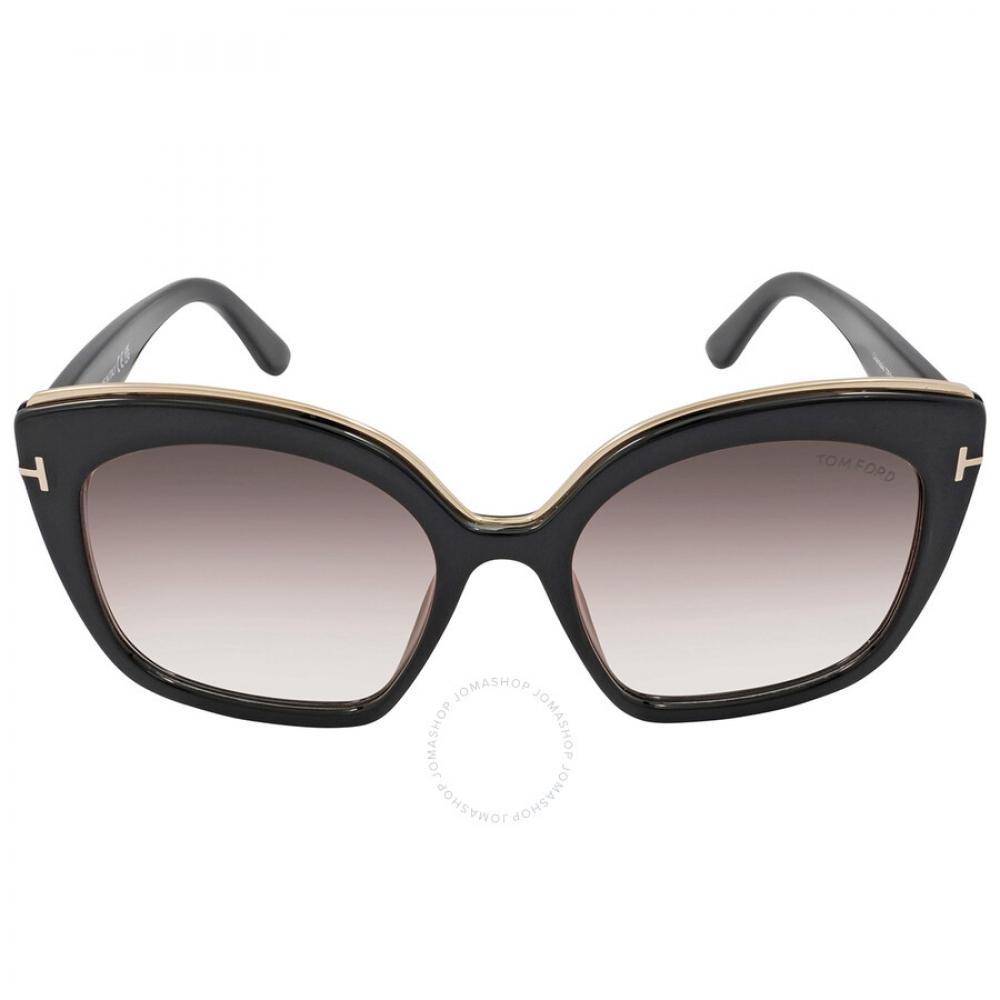 

Tom Ford Chantalle Brown Mirror Butterfly Ladies Sunglasses FT0944 01G 55