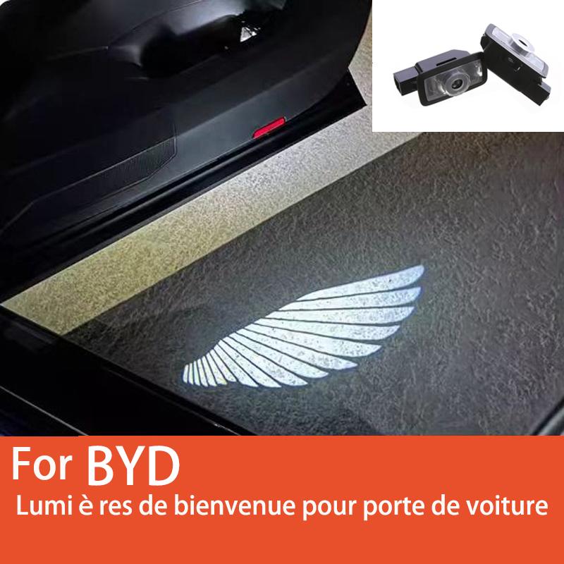 Car door lights welcome lights night signal lights for BYD EV Han DM Song PLUS Qin PRO Seal EA1 exit warning lights