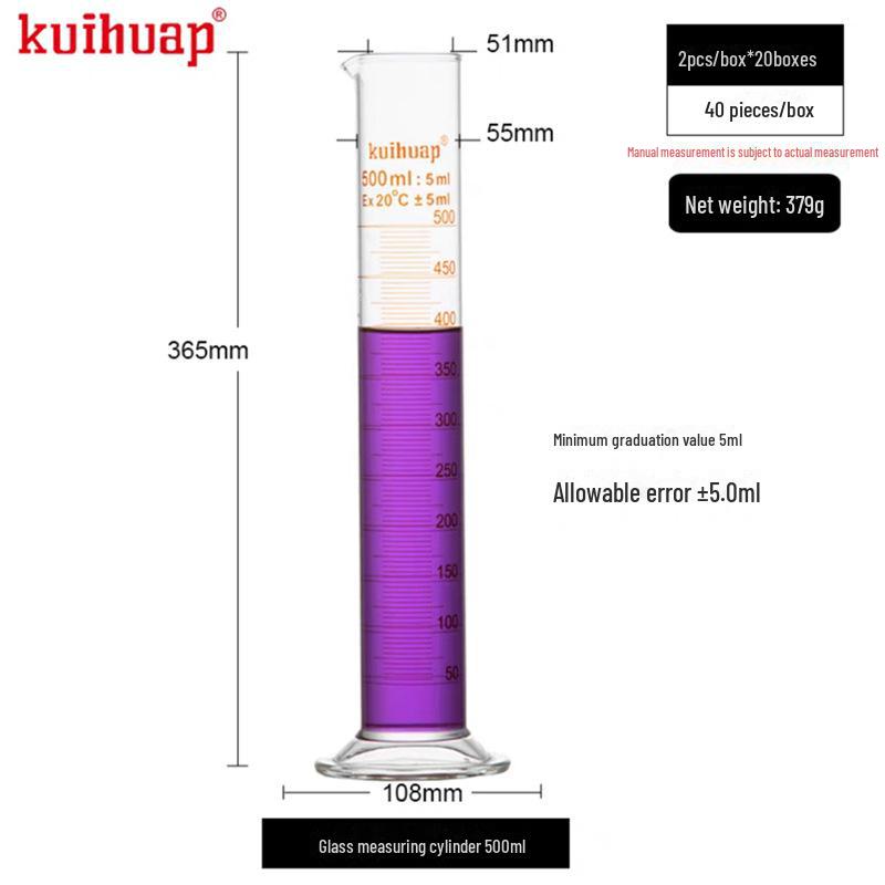 Glass and Plastic Graduated Cylinders (10ml-1000ml)