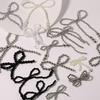 Unique Handmade Bowknot Accessory Fashion Jewelry Charm Bracelet Pendant Bowknot Pendant Suitable for Various Occasions