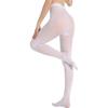 Run Resistant Solid Colored Semi Opaque Footed Tights High Waist Pantyhose Control Top Tights Halloween Cosplay Costume