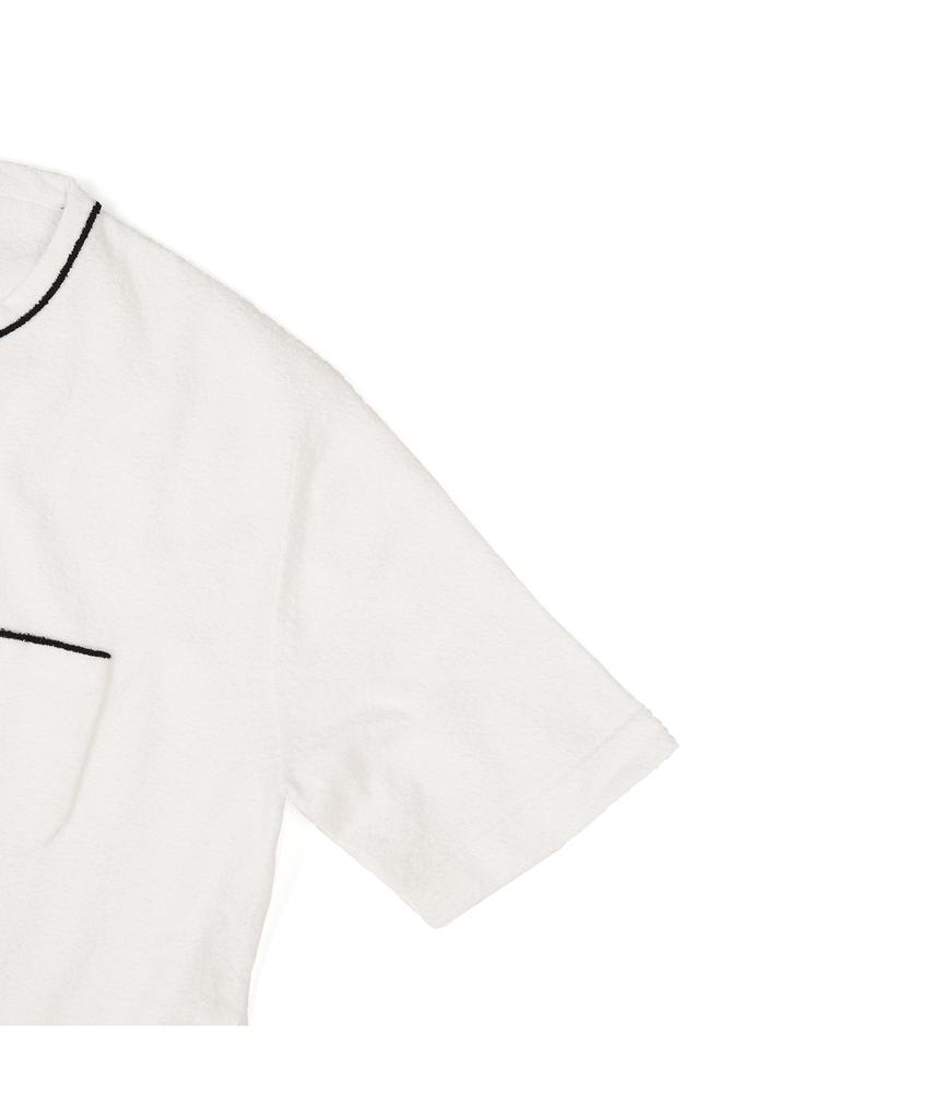 IOLO Terik Line Half Crew Neck_White