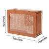 Wooden Money Box with Counter Money Saving Box for Kids Adults Children