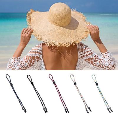 Zwei Haken Hut Kinn Schnur Winddicht Hut Winddicht Seil Neue Winddicht Hut Strap Frauen