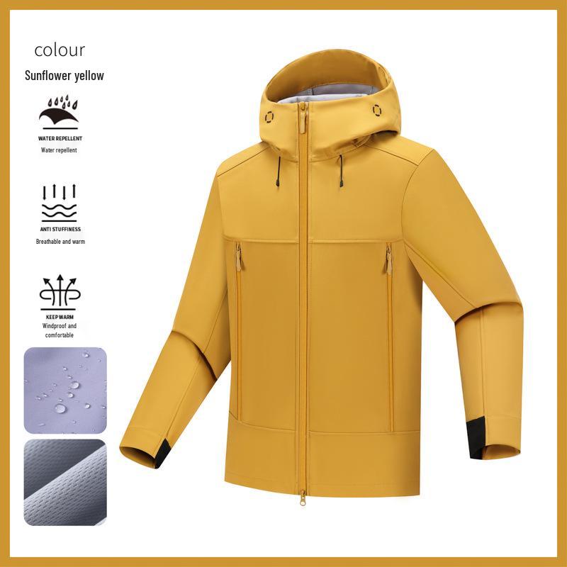 Unisex T800 Softshell Jacket: Scratch & Wear-Resistant