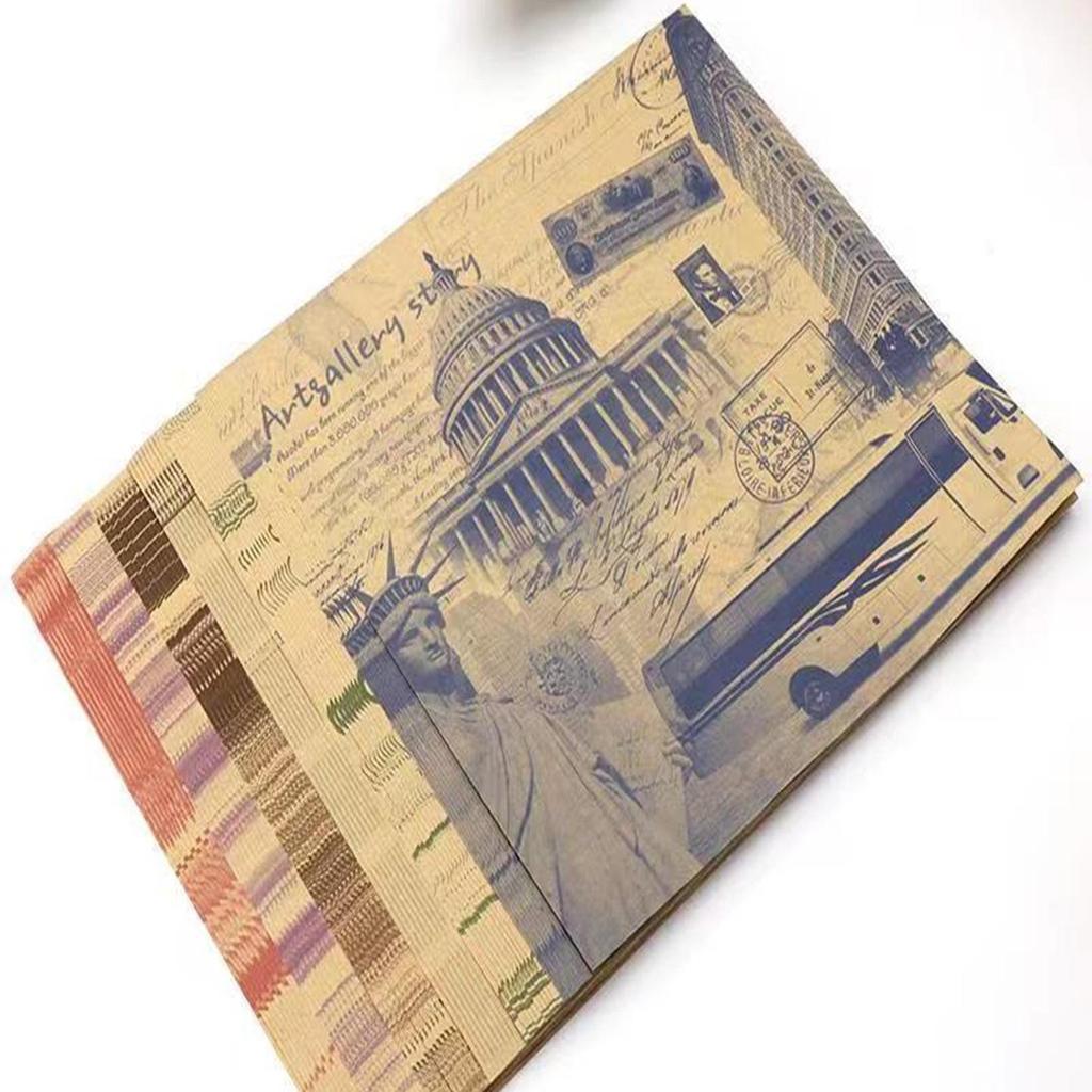 15cm Double-Sided Retro Origami Paper for Kids' Crafts