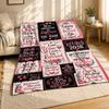 Queen Has Retired Coral Fleece Blanket Retirement Quote Decor