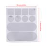 5Pcs Stainless Steel Pot Sticker Self-Adhesive Repair Tape Pot Patches Waterproof High Temperature Resistance Aluminum Foil Tape