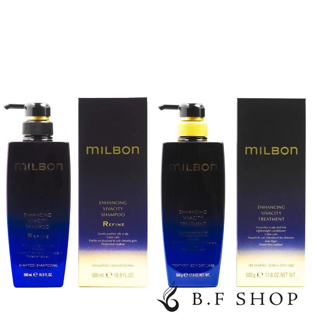 Milbon Enhancing Vivacity Shampoo ReFa 500ml Treatment 500g Set