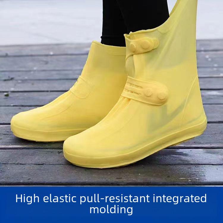 Couvre-chaussures antidérapants imperméables en silicone: Inodore, Durable, Facile à mettre/enlever