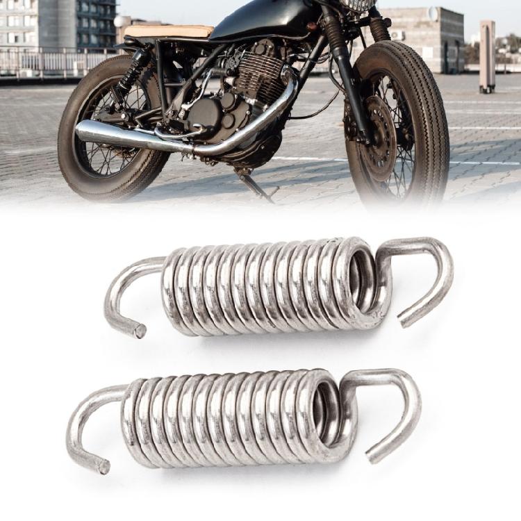 43mm Easy Installation Muffler Exhaust Pipe Spring Motorbike Accessories Stainless Steel Exhaust System Fixing Spring