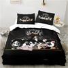 3d Bedding Set Classic Band Duvet Cover Pillowcase Home Bedroom Decoration Cartoon Microfiber Bedding 2/3 Piece Set, Gift
