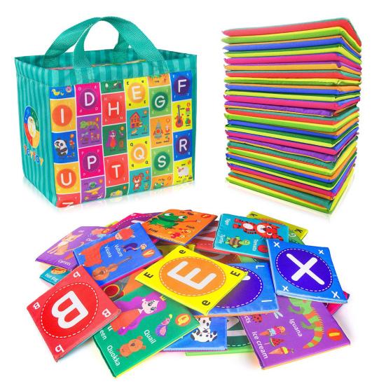 

Мягкие карточки с алфавитом для младенцев, малышей, детей, карточки с алфавитом ABC, 26 карточек с буквами 1pc