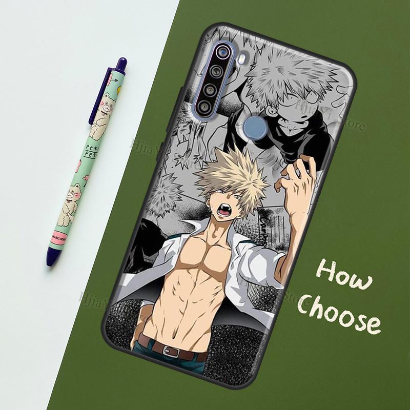 Katsuki Bakugo My Hero Academia Phone Cover For Xiaomi Redmi Note 11 10 8 7 9 Pro 11S 10S 9S 8A 9A 9C 9T Redmi 10 Case