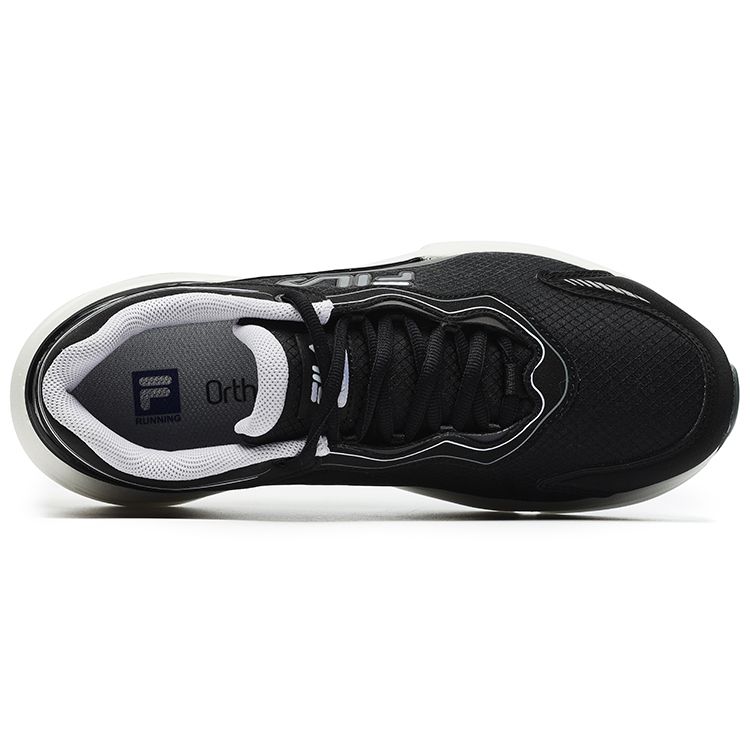 FILA Energy Athletic Comfortable Fabric Synthetic Leather TPU Shock Absorbing Durable Lightweight Low Top Marathon Running Shoes A12W241105FBL
