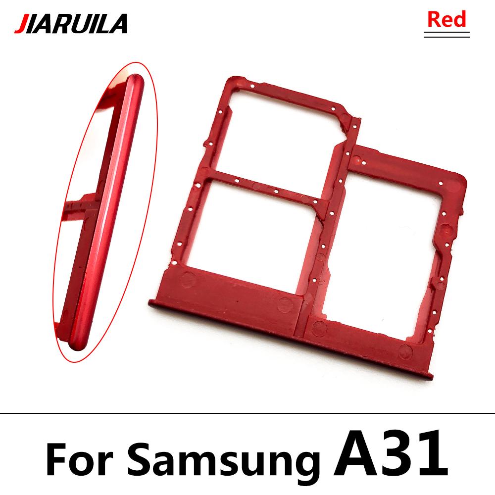 NEW Dual Card Phone Sim Card Tray For Samsung A12 A31 A51 A71 NEW SIM Chip Holder Slot Adapter Drawer Part + Pin