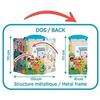 Smoby - Cabinet Médical - Jouet d'Imitation pour Enfant - Triptyque Pliable - Jouer au Docteur - Nombreux Accessoires Médicaux Inclu