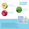 Pet Perfume 100ml: Long-lasting Deodorizing Spray for Cats & Dogs in Elegant Glass Bottle