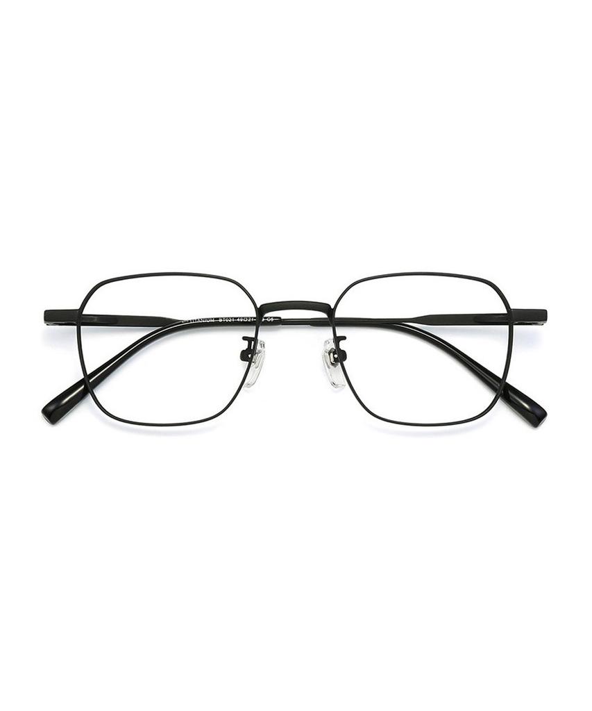 Lingkeonpeuleim Bt021 Titanium Eyeglass Frame Black