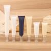 Tubos Cosméticos Macios 10/15/30G Protetor Solar Creme Loção Base Líquida Frascos Recarregáveis Conta-Gotas de Ácido Hialurônico Frasco Vazio