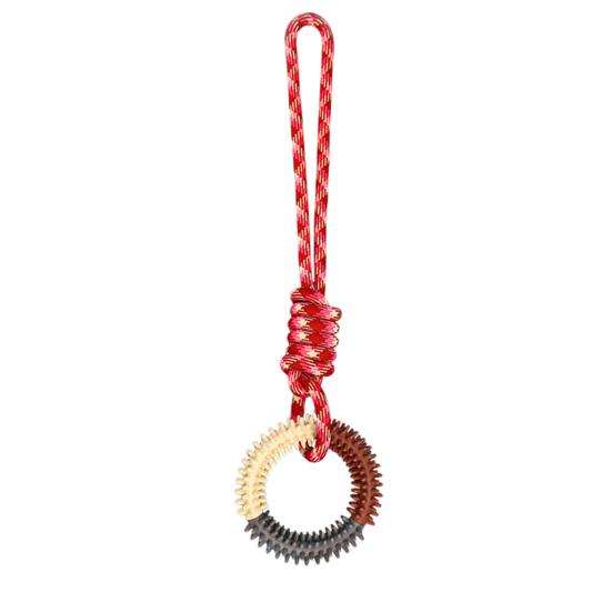Dog Toy Interactive Dog Teeth Clean Toy Anxiety Relief Bite-resistant Training Chew