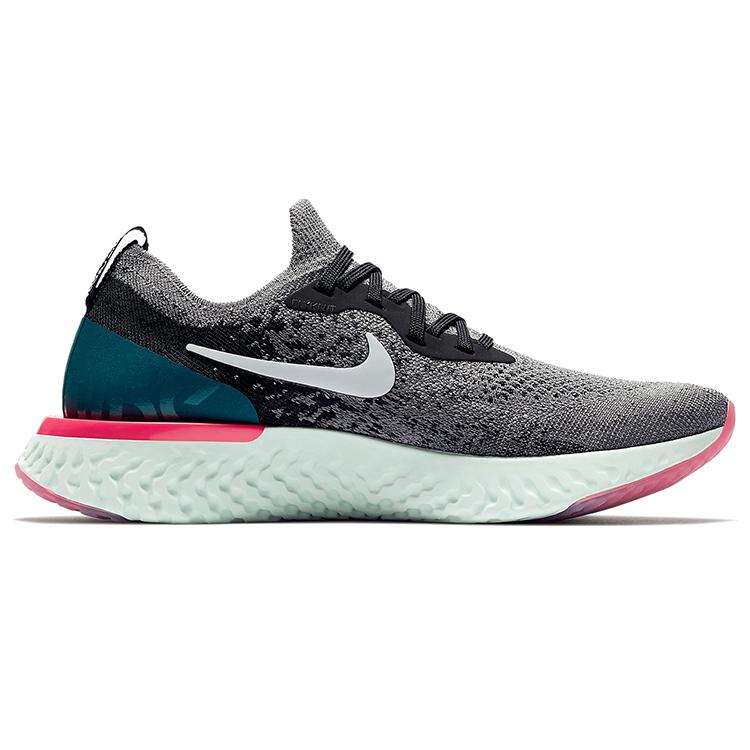 New Nike Epic React Flyknit 'Gunsmoke' Women's AQ0070-010