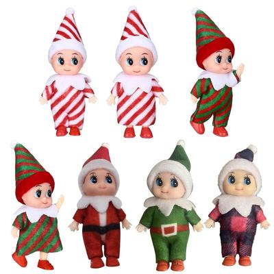 Mini Fairy Doll Baby Simulation Doll Popular Toys 2025 Movable Arms Legs Girls Elfs Doll Ornaments Christmas Dolls